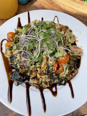 Zucchini pasta  at Moku Roots in Kula