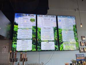 Menu  at Moku Roots in Kula