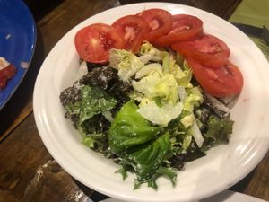 Side caesar salad at Moku Roots in Kula