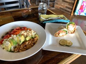 Yummmmm! Healthy and fresh veggies 🌽  at Moku Roots in Kula