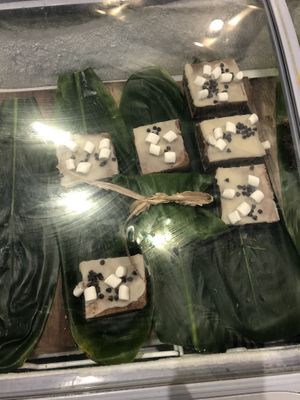 PB Chocolate Chip Cake at Moku Roots in Kula