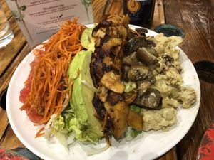 Cobb Salad 🥰 at Moku Roots in Kula