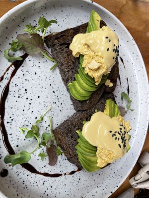 Avocado Toast   at The Avocado Factory in Canggu