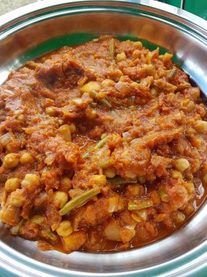 Butternut squash, chick pea & apricot tagine at FarrinHeight Foods in Market Harborough