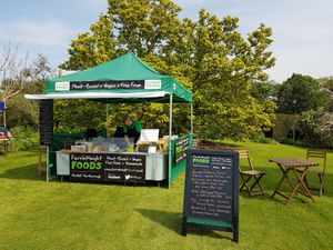 Misterton Hall plant, craft & food fair, May 2018 at FarrinHeight Foods in Market Harborough