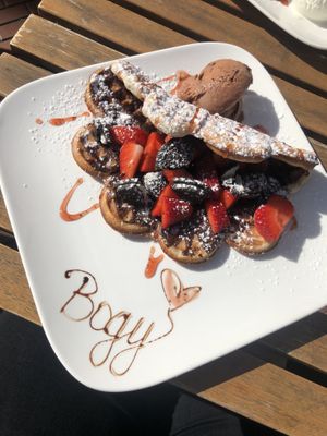   at Waffelicious in Eindhoven