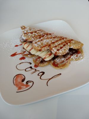 Waffel at Waffelicious in Eindhoven