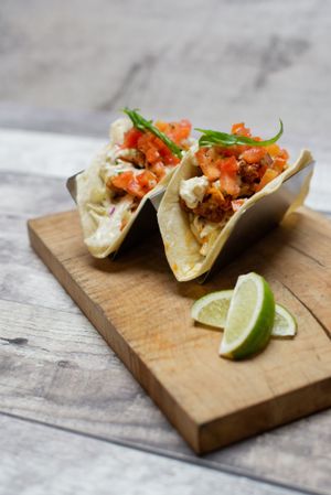 Buffalo Cauliflower Tacos at 97 Street Pub in Kelowna