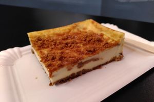 Vegan Lotus cake at Palazzo Sandro in Saarbrucken