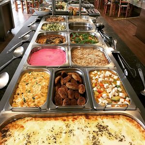 Buffet at BioGarden in Itajai