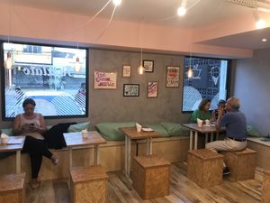 Seating at Jazzlato in Recife