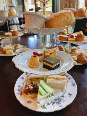   at Neverland Tea Salon in Vancouver