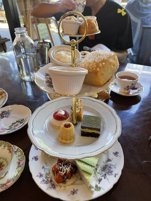   at Neverland Tea Salon in Vancouver