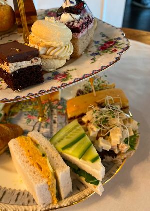   at Neverland Tea Salon in Vancouver