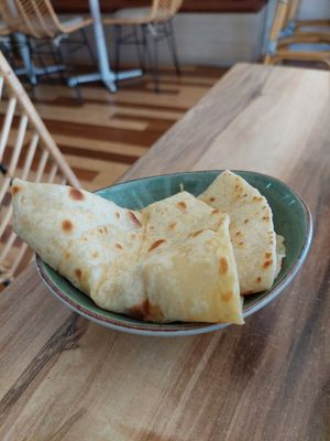 Roti (16 ZAR) at Prashad Cafe in Cape Town