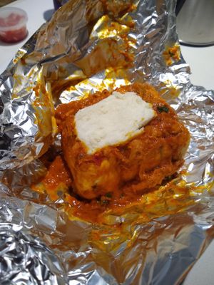 Looks weird, tastes amazing! at Prashad Cafe in Cape Town