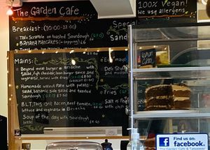  Le menu at The Garden Cafe and Takeaway in Kendal