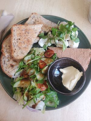 Walnut pate at The Garden Cafe and Takeaway in Kendal