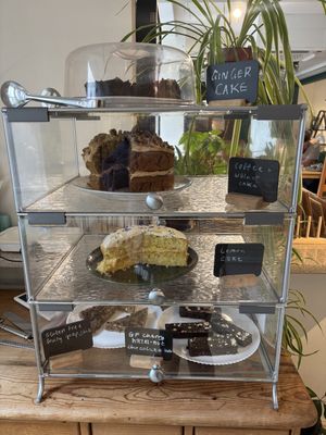 March ‘26 | cakes  at The Garden Cafe and Takeaway in Kendal