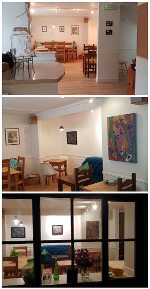 Our comfy cosy space. at The Garden Cafe and Takeaway in Kendal