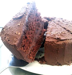 Chocolate cake 😋 at The Garden Cafe and Takeaway in Kendal