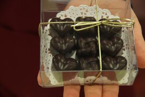 Raw Cacao Chocolates
by Raw Delight(Artisan Chocolates & Cakes)

http://www.facebook.com/rawdelight at Dublin Food Co-op in Dublin