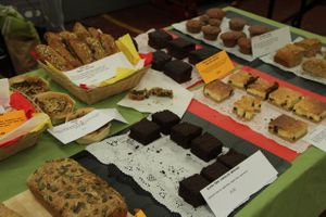 by Robert's Wheat Free Bakery

*wheat free
*freshly ground flours
*whole grain
*filtered water

TheOven@MillsAndMore.Eu at Dublin Food Co-op in Dublin