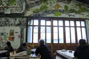 Sunshine at
The Co-op Café at Dublin Food Co-op in Dublin