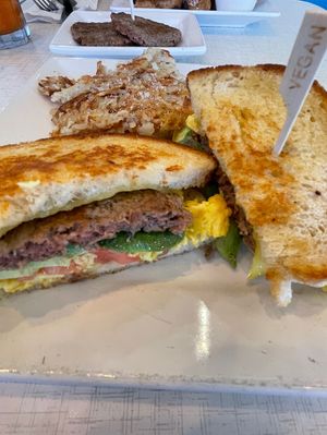 Breakfast sandwich  at Anna's House in Holland