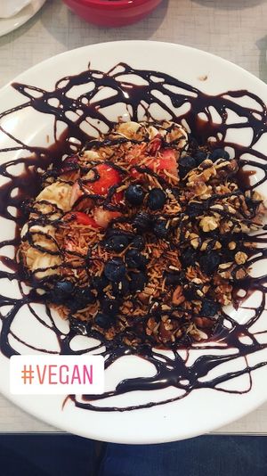 Smoothie bowl  at Anna's House in Holland