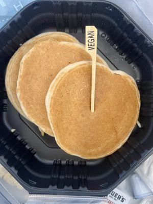 Pancakes part of the “big breakfast"  at Anna's House in Holland