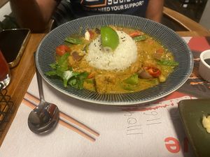 Tofu curry   at Wagamama in Limassol