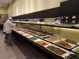Buffet Style, Photo Credits Sally Koh at Sushi Zìzhucan 素食自助餐  - Zuoying District in Kaohsiung