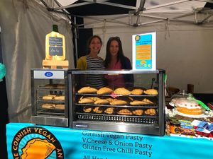 Mobile shop (from social media)  at The Cornish Vegan Pasty Company in Truro