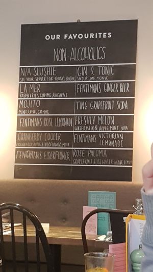 Non Alcoholics at The Herringbone in North Berwick