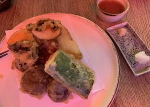 Tempura  at Ka Vegan Udon & Sushi in Krakow
