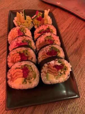 Sushi  at Ka Vegan Udon & Sushi in Krakow