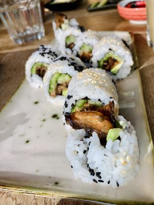 Sushi  at Ka Vegan Udon & Sushi in Krakow