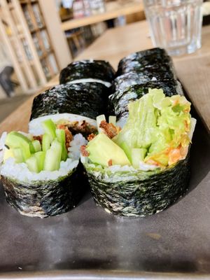 Sushi  at Ka Vegan Udon & Sushi in Krakow