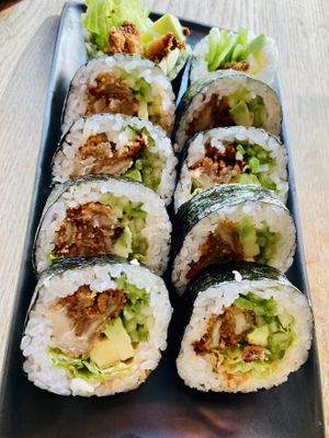 Sushi  at Ka Vegan Udon & Sushi in Krakow