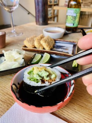 Sushi  at Ka Vegan Udon & Sushi in Krakow