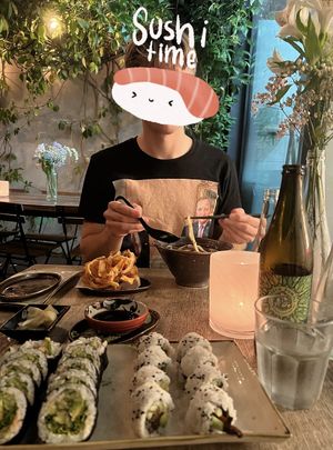   at Ka Vegan Udon & Sushi in Krakow