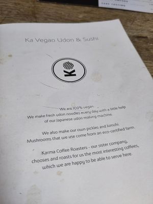  at Ka Vegan Udon & Sushi in Krakow