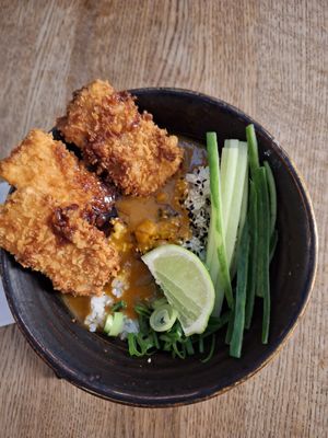Katsu Tofu Bowl at Ka Vegan Udon & Sushi in Krakow
