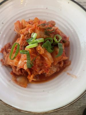 Kimchi  at Ka Vegan Udon & Sushi in Krakow