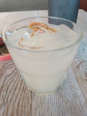 Home made lemonade at Ka Vegan Udon & Sushi in Krakow
