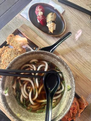   at Ka Vegan Udon & Sushi in Krakow