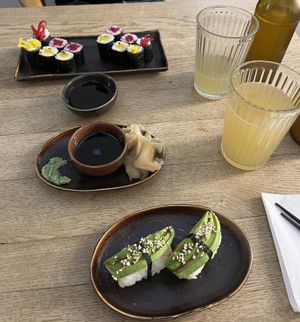   at Ka Vegan Udon & Sushi in Krakow
