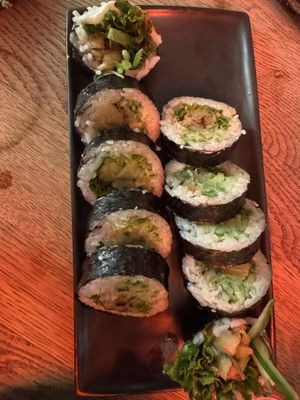   at Ka Vegan Udon & Sushi in Krakow