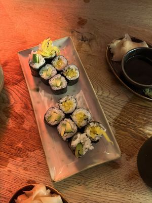   at Ka Vegan Udon & Sushi in Krakow